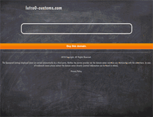 Tablet Screenshot of lutro0-customs.com